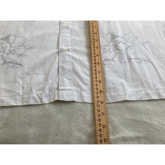 Pelagic Mens Shirt Extra Large Button Up Reverse Print Camp Marlin Fish Resort - Picture 6 of 9